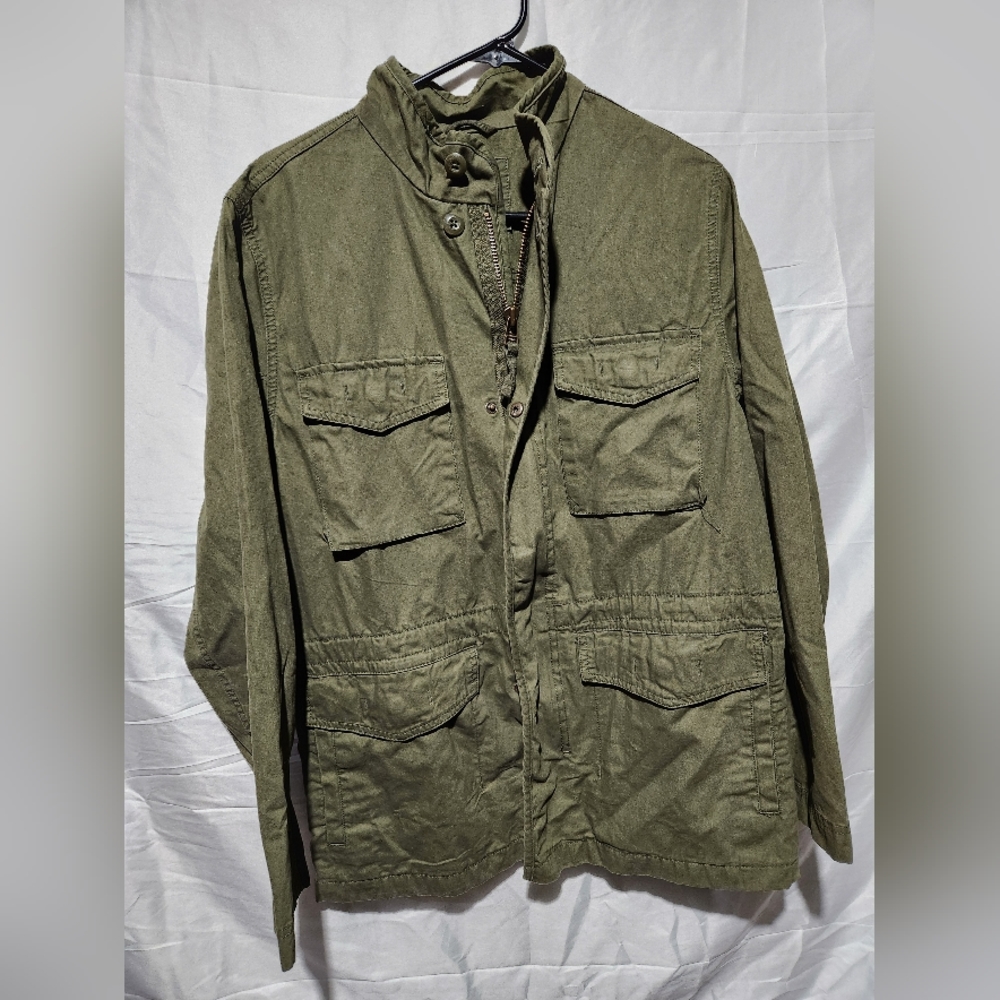 Olive Green Gap Army Jacket